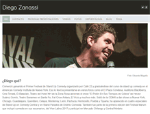 Tablet Screenshot of diegozanassi.com